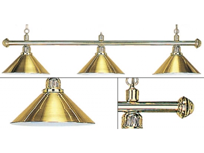 Лампа на три плафона "Elegance" D35 (золотистая)