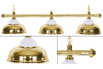 Лампа на три плафона "Crown" D38 (золотистая)