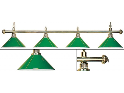 Лампа на четыре плафона "Evergreen" D35 (зеленая)