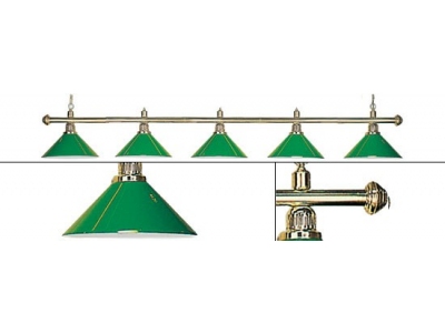 Лампа на пять плафонов "Evergreen" D35 (зеленая)