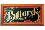 Зеркало-постер "Billiard"