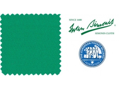 Сукно "Ivan Simonis 760" 195 см (желто-зеленое)